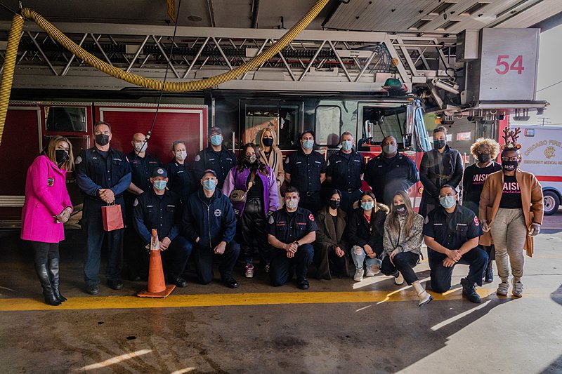 Daisie Foundation’s 2021 Sprinkle of Joy Initiatives Treats a Chicago Firehouse
