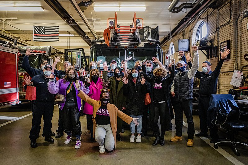 Daisie Foundation visits Chicago Firehouse for 2021 Sprinkles of Joy