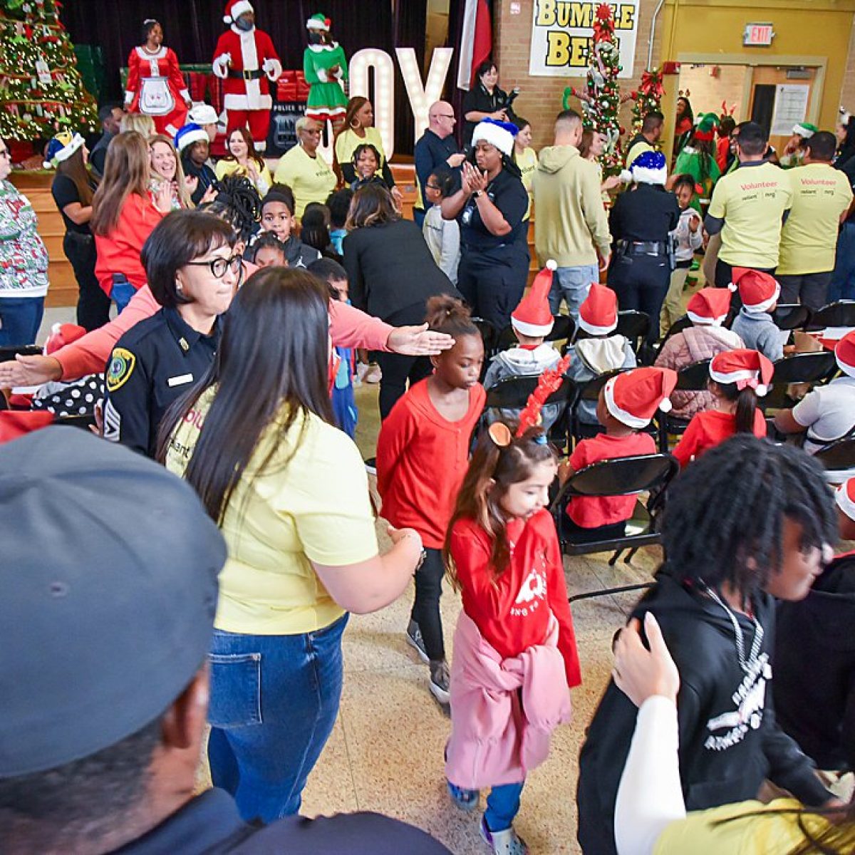 CBS 11 highlights Houston Holiday Magic Event at Young Elementary