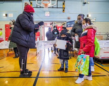 2020 Holiday Magic Outreach at Chicago’s William Brown Elementary